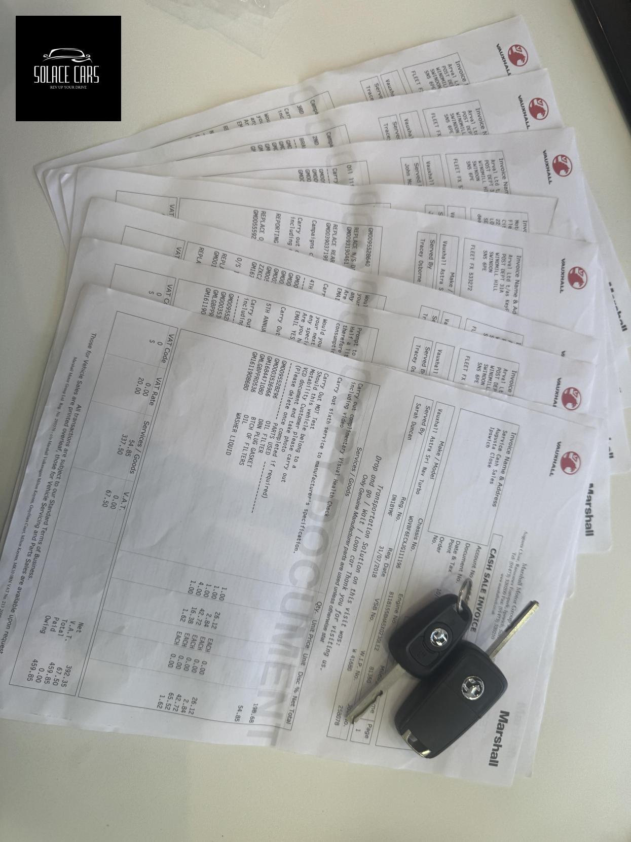 Vauxhall Astra 1.4i Turbo SRi Nav Hatchback 5dr Petrol Manual Euro 6 (150 ps)